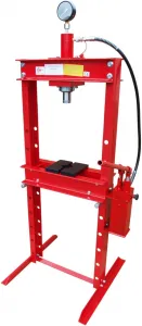 Hydraulický lis s tlakomerom 20T - 2st.pumpa - 85kg