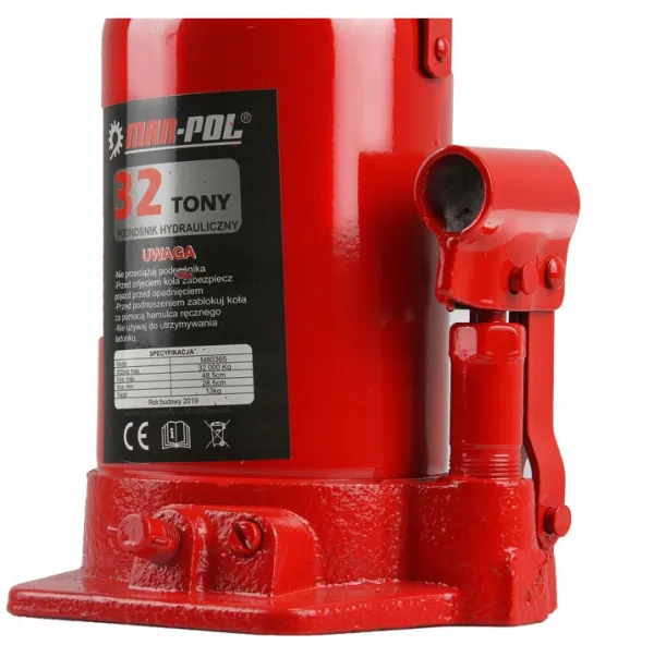 Hydraulický zdvihák 32 t – 255–420 mm (12 kg)