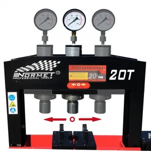 NORMET Pneumaticko-hydraulický lis 20T -posuvný piest