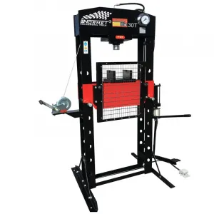 NORMET Pneumaticko-hydraulický lis 30T - posuvný piest