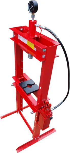 Hydraulický lis s tlakomerom 20T - 2st.pumpa - 85kg