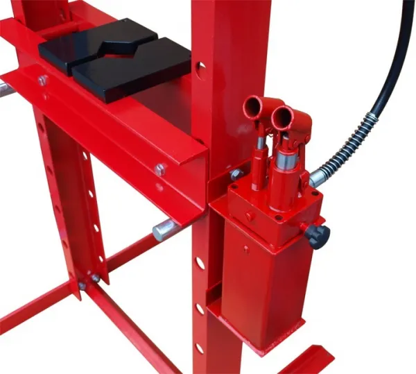 Hydraulický lis s tlakomerom 20T - 2st.pumpa - 85kg