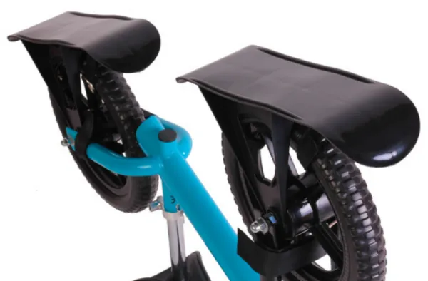 myRunbike SKI adaptér na Moje odrážadlo - lyže do snehu