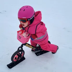 myRunbike SKI adaptér na Moje odrážadlo - lyže do snehu