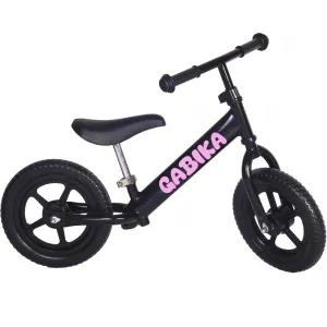 myRunbike Moje odrážadlo s menom - čierne