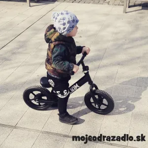 myRunbike Moje odrážadlo s menom - čierne