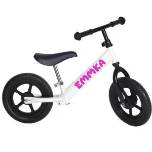 myRunbike Moje odrážadlo s menom - biele