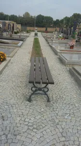 Liatinová lavička RELAX bez operadla