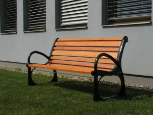 Liatinová lavička RELAX S OPERADLOM