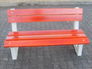 Betónová lavička COMFORT