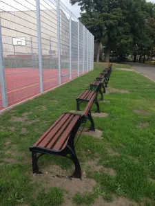 Liatinová lavička RELAX S OPERADLOM