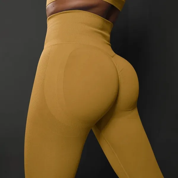 Legínovo Push-up legíny yellow Veľkosť: M