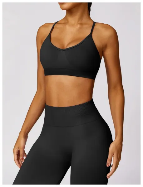 Legínovo Push-up top black light Veľkosť: L