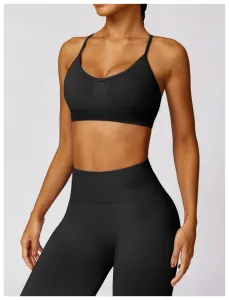 Legínovo Push-up top black light Veľkosť: L