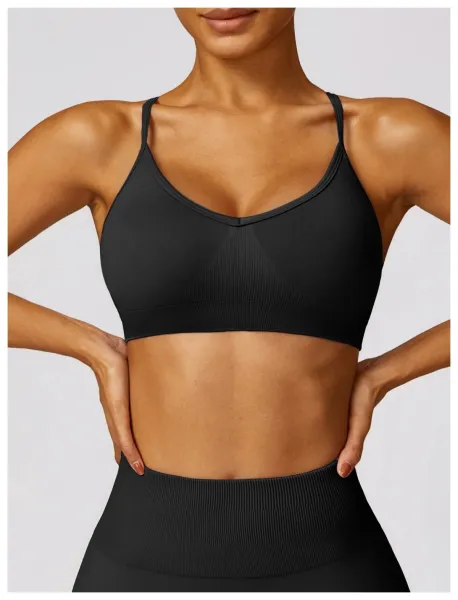Legínovo Push-up top black light Veľkosť: L