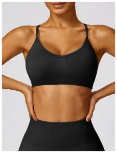 Legínovo Push-up top black light Veľkosť: L