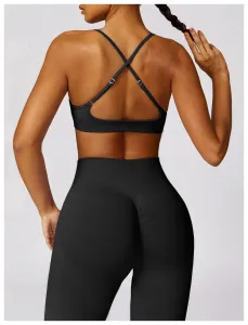 Legínovo Push-up top black light Veľkosť: L