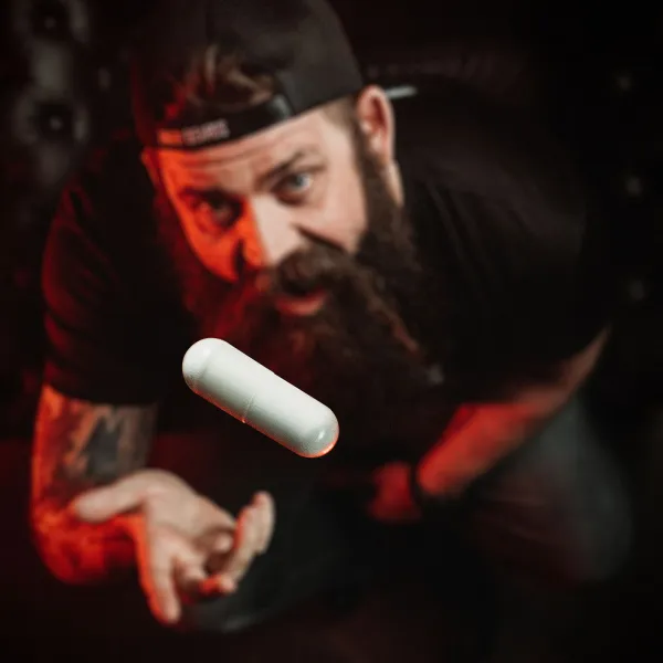 Angry Beards Doplnok stravy Beardroids – Vitamíny na rast fúzov