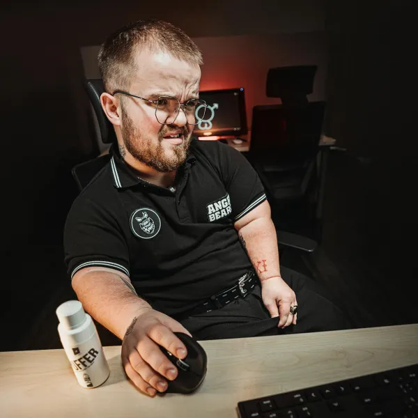 Angry Beards Púder na gule SIT & CHILL
