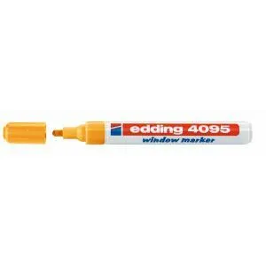 Popisovač na sklo edding 4095 neónovooranžový