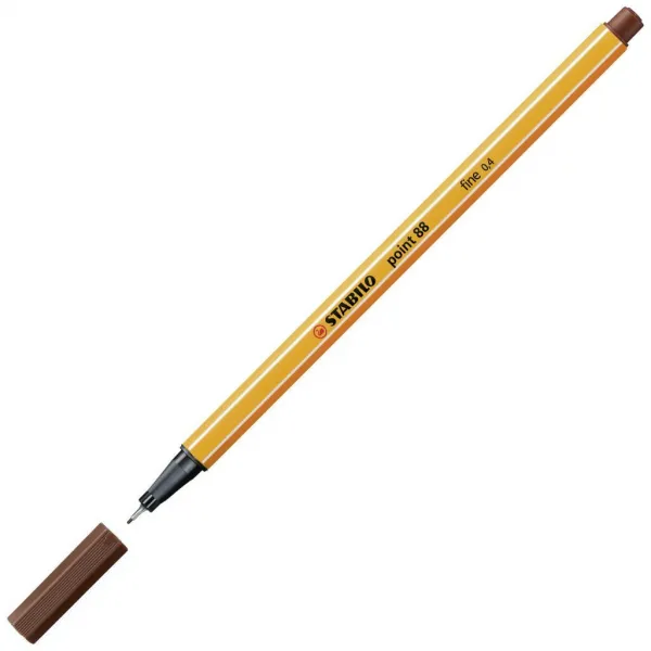 Stabilo Point 88/45 hnědá