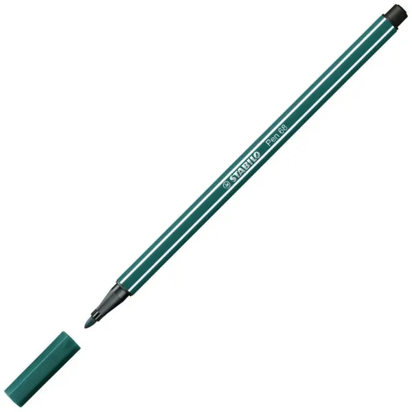 STABILO Pen 68 modrozelená