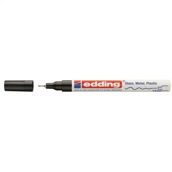 Lakový popisovač edding 780 čierny