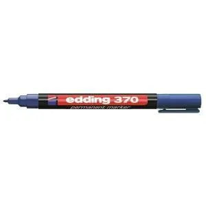 Permanentný popisovač edding 370 modrý