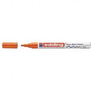 Lakový popisovač edding 751 oranžový