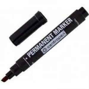 Permanentný popisovač Centropen 8576 čierny