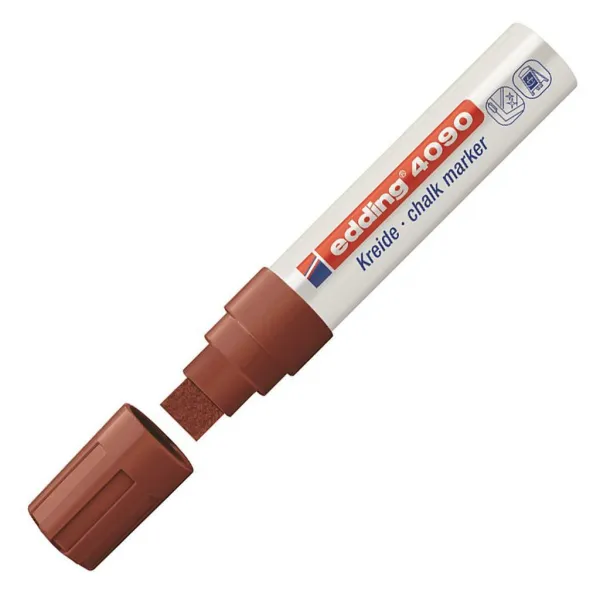 Popisovač na sklo edding 4090 hnedý