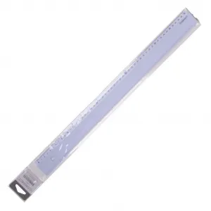 Pravítko Q-CONNECT 50cm transparentné