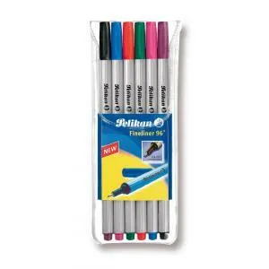 Sada linerov Pelikan Fineliner 96-0,4/6S