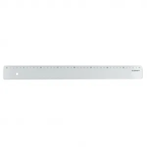 Pravítko Q-CONNECT 40cm transparentné