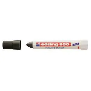 Priemyselný voskový popisovač edding 950 čierny