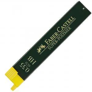 Faber-Castell Tuha Super-Polymer do mikroceruzky 9063 0,35 HB bal= 12 ks