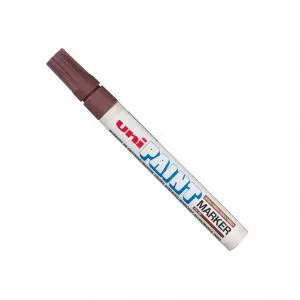 UNI Mitsubishi Pencil Lakový popisovač uni PAINT PX-20 hnedý