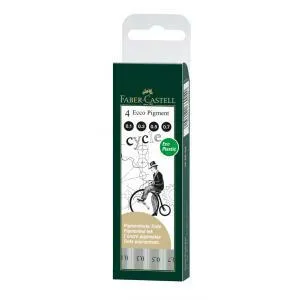 Faber-Castell 166004 Ecco Pigment 4 ks