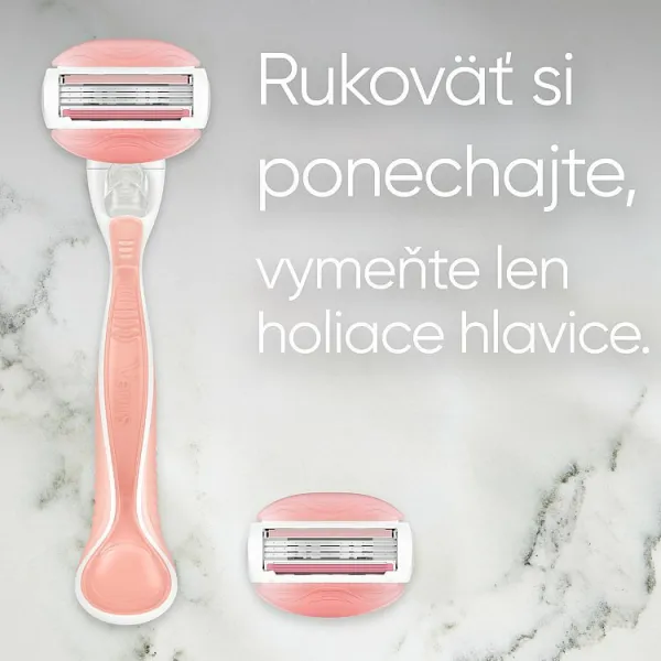 Gillette Venus ComfortGlide Spa Breeze holiaci strojček + 2 náhradné hlavice 1 ks