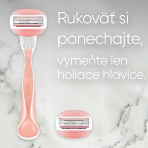 Gillette Venus ComfortGlide Spa Breeze holiaci strojček + 2 náhradné hlavice 1 ks