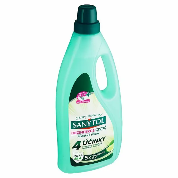 Dezinfekcia Sanytol, 4v1 na podlahy a plochy, 1000 ml