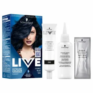 Schwarzkopf LIVE Intense Colour permanentná farba na vlasy odtieň 090 Cosmic Blue 1 ks