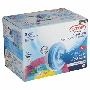 Ceresit Stop Vlhkosti Aero 360° náhradné tablety vôňa prírody mix 3 x 450 g (1350 g)