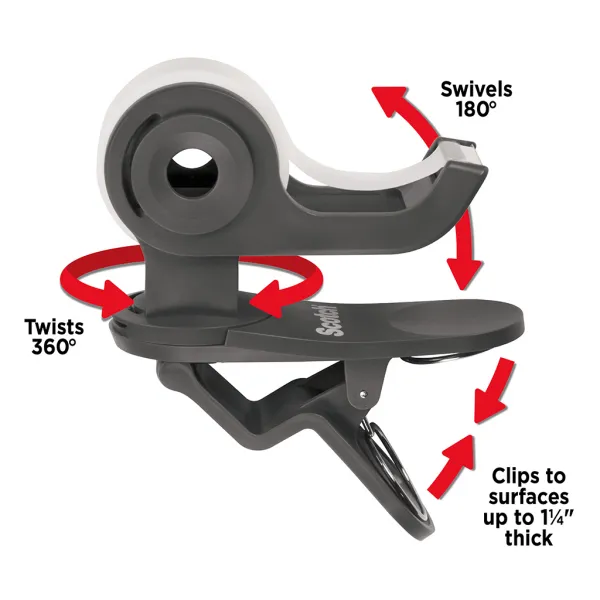 Scotch Dispenzor C19 Clip s páskou Magic 19mm x 8,89m