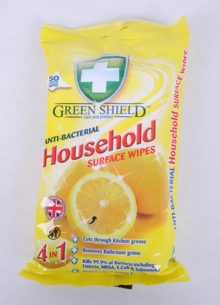 Green Shield čistiace utierky antibakteriálne 50 až 70 kusov