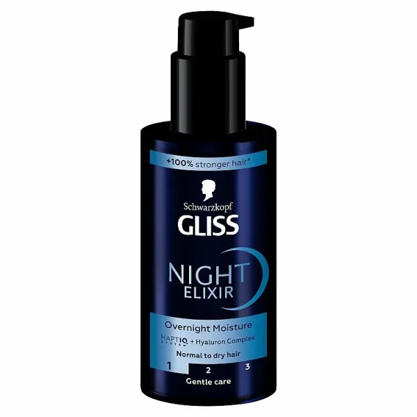 Gliss Night Elixir Overnight Moisture hydratačný nočný elixír 100 ml