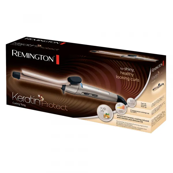 Remington Keratin Protect CI5318 kulma na vlasy keramický povrch napustený keratínom a mandľovým olejom 1 ks