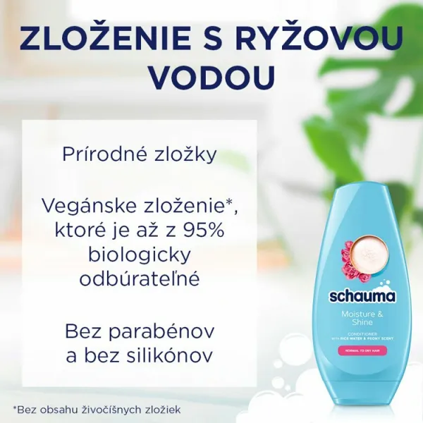 Schauma Moisture & Shine kondicinér 250 ml