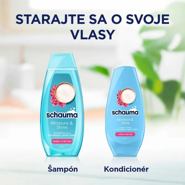 Schauma Moisture & Shine kondicinér 250 ml