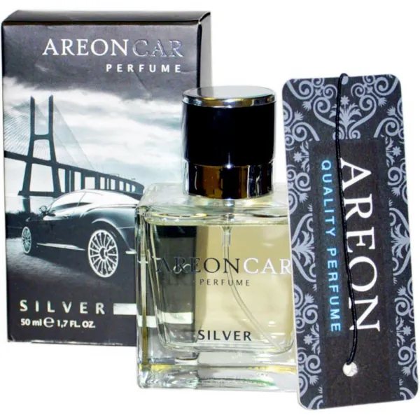 Areon Parfume Silver osviežovač vzduchu do auta 50 ml